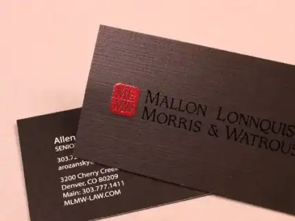 Texture Linen White Visiting Cards