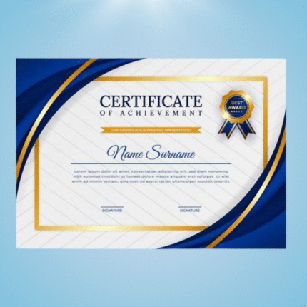 Certificates