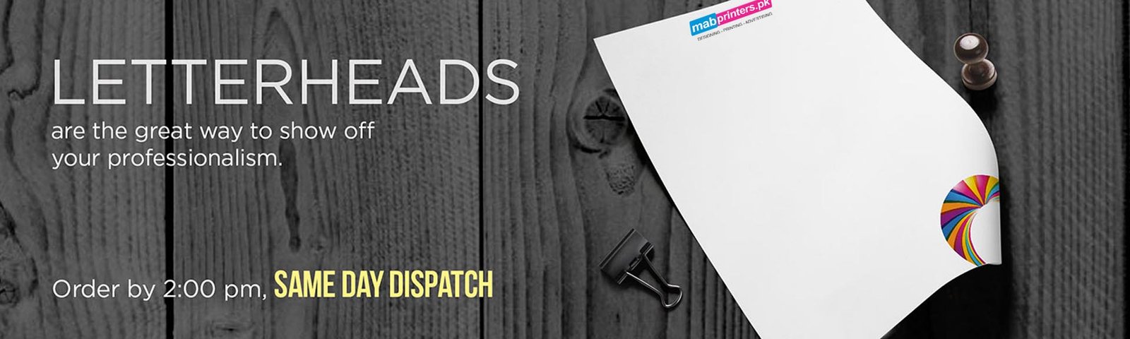 custom letterhead printing service