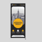 Luxury Roll Up Standee