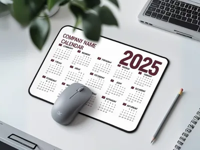 Mousepad Calendar