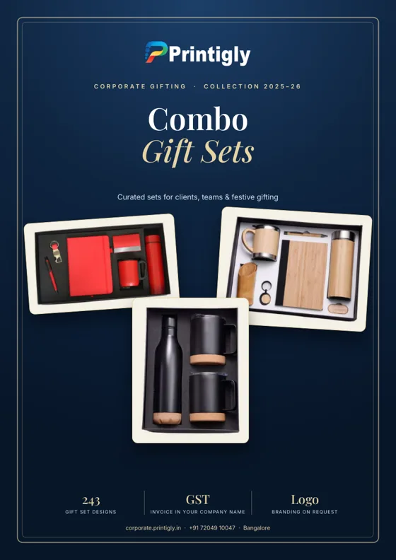 Printigly Corporate Combo Gift Sets Catalogue 2025-26 cover
