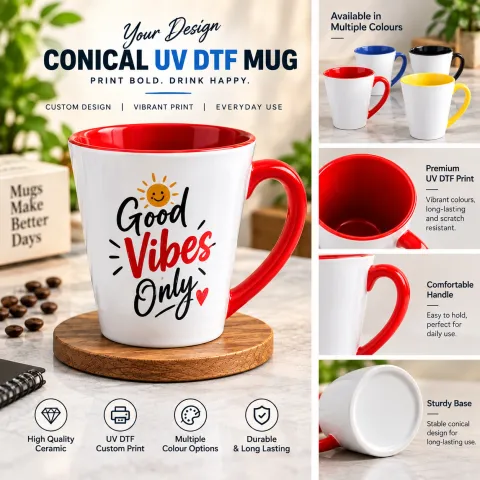 Mug (CONICAL UV DTF)