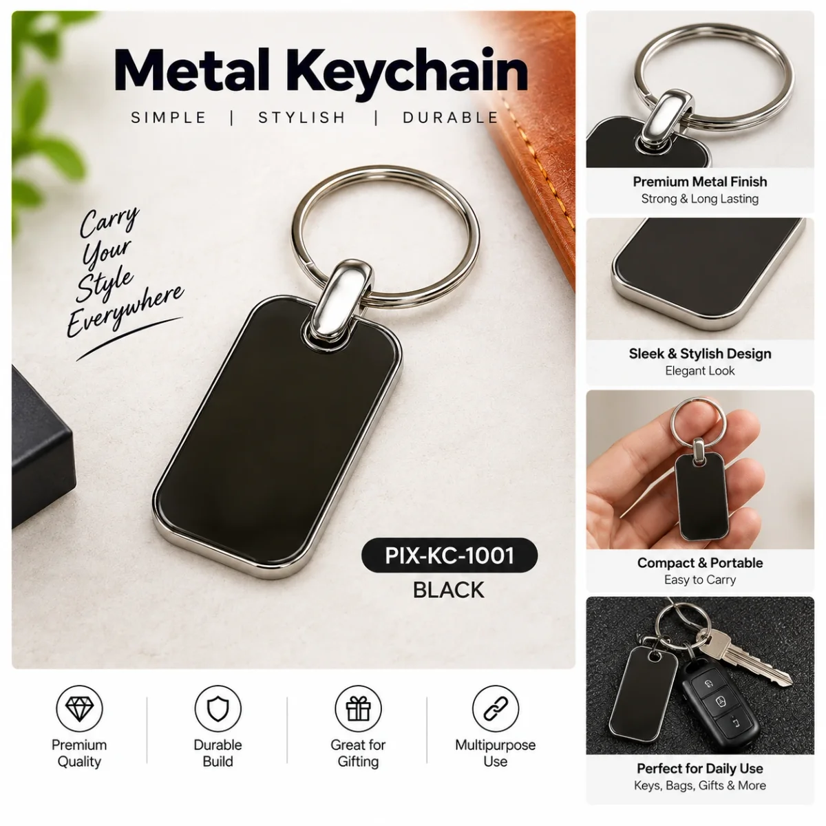 Metal Keychain (KC-1001)