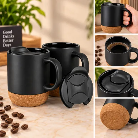 Travel Mug (PIX-CERAMIC CORK MUG)