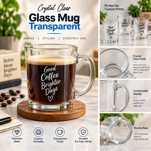 Mug (Glass Mug Transparent)