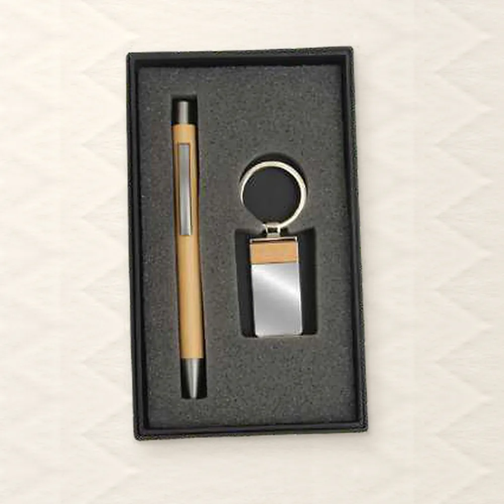 Corporate Gift Set — Entry, Bamboo (PIX-CS-216)