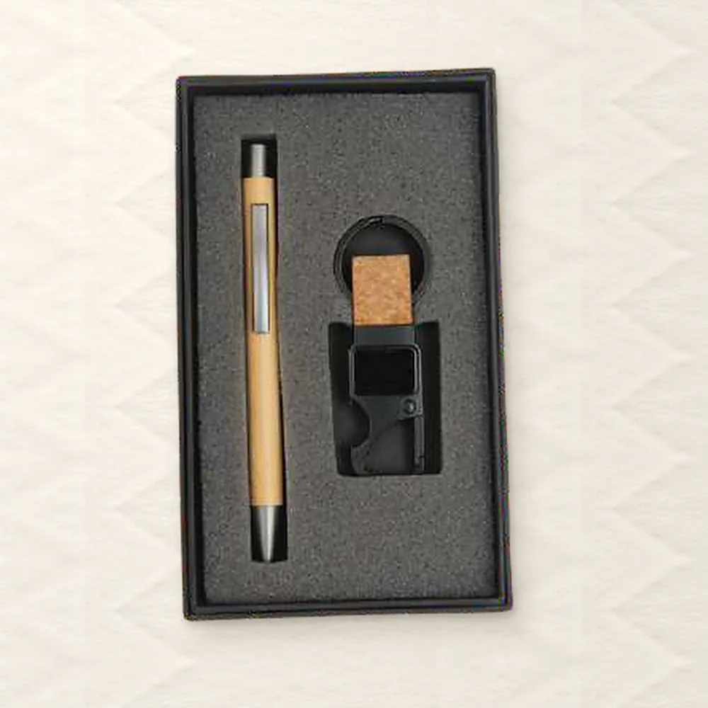 Corporate Gift Set — Entry, Bamboo (PIX-CS-220)