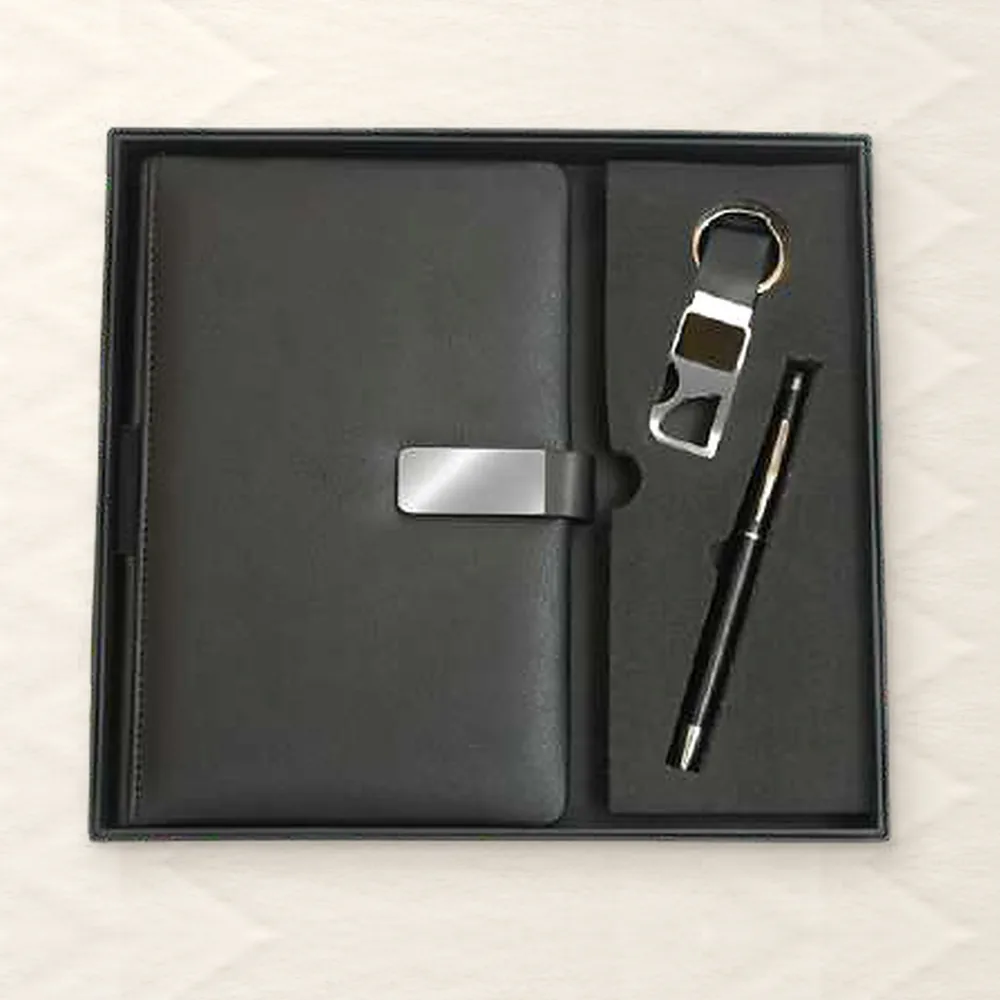 Corporate Gift Set — 3-piece, Black (PIX-CS-3105)