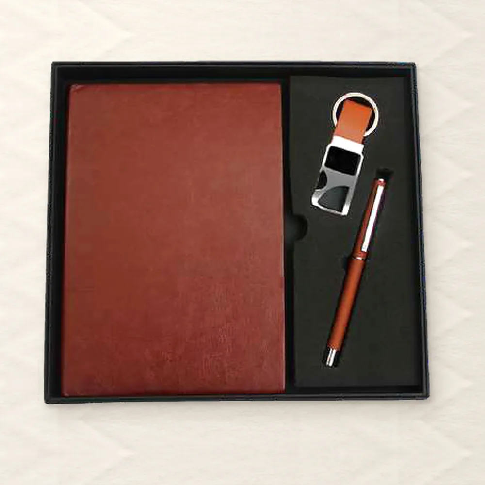 Corporate Gift Set — 3-piece, Brown (PIX-CS-3113)