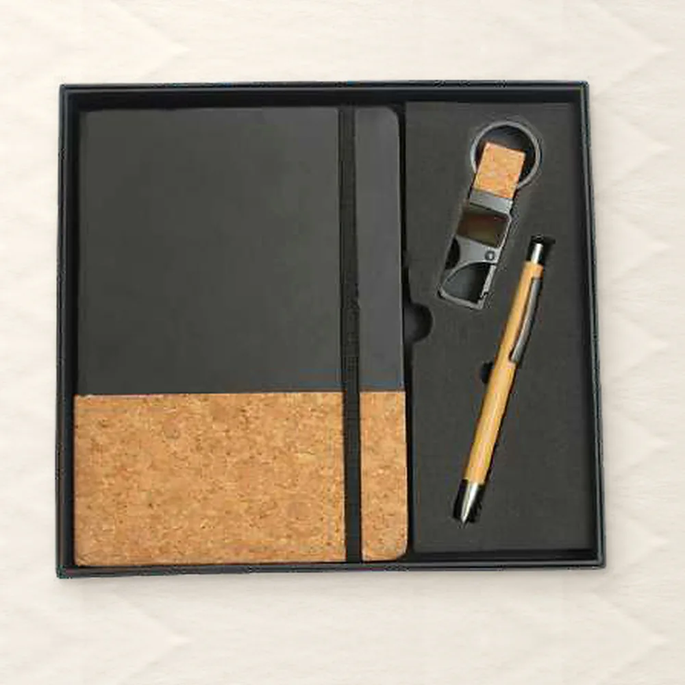 Corporate Gift Set — 3-piece, Bamboo (PIX-CS-3116)
