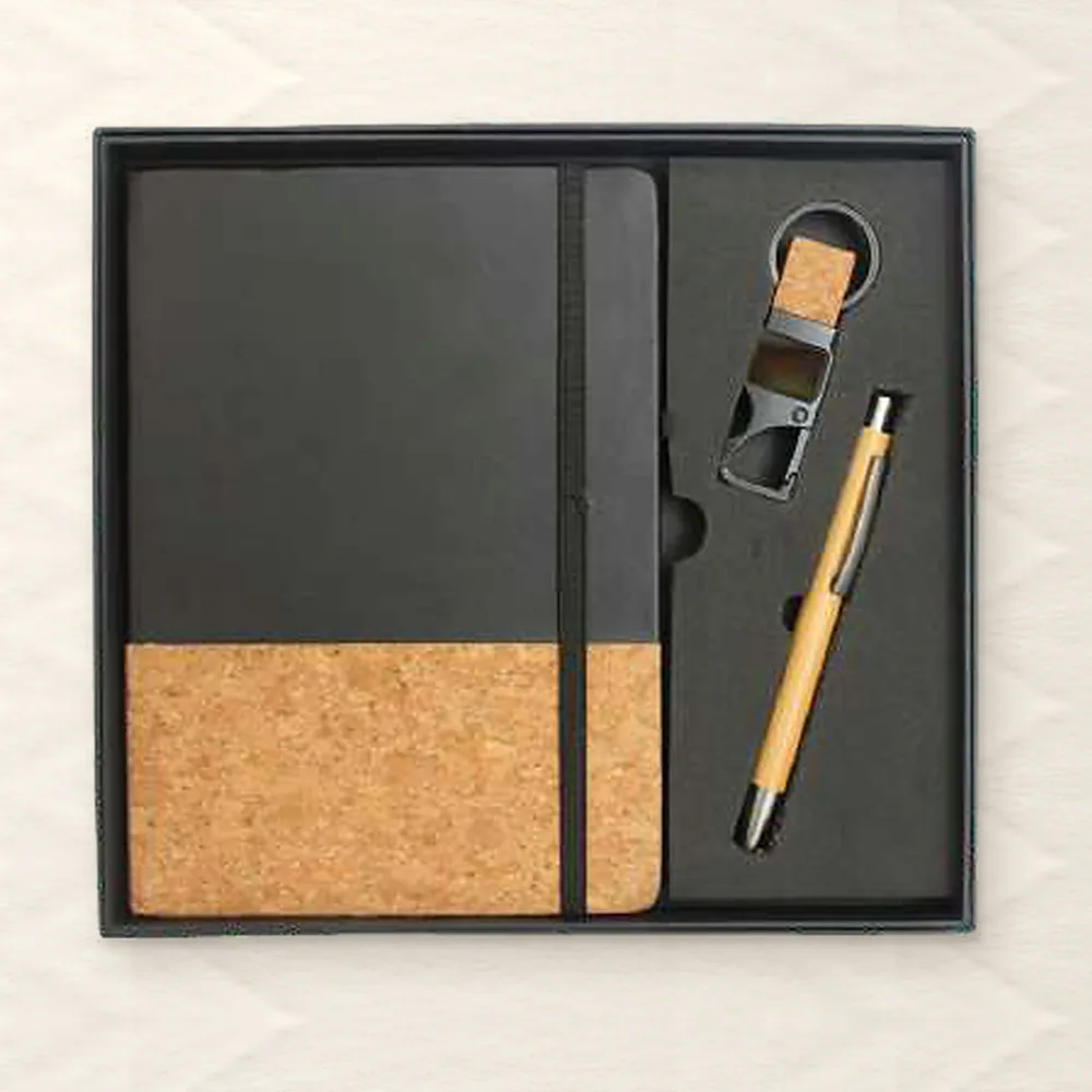 Corporate Gift Set — 3-piece, Black (PIX-CS-3117)