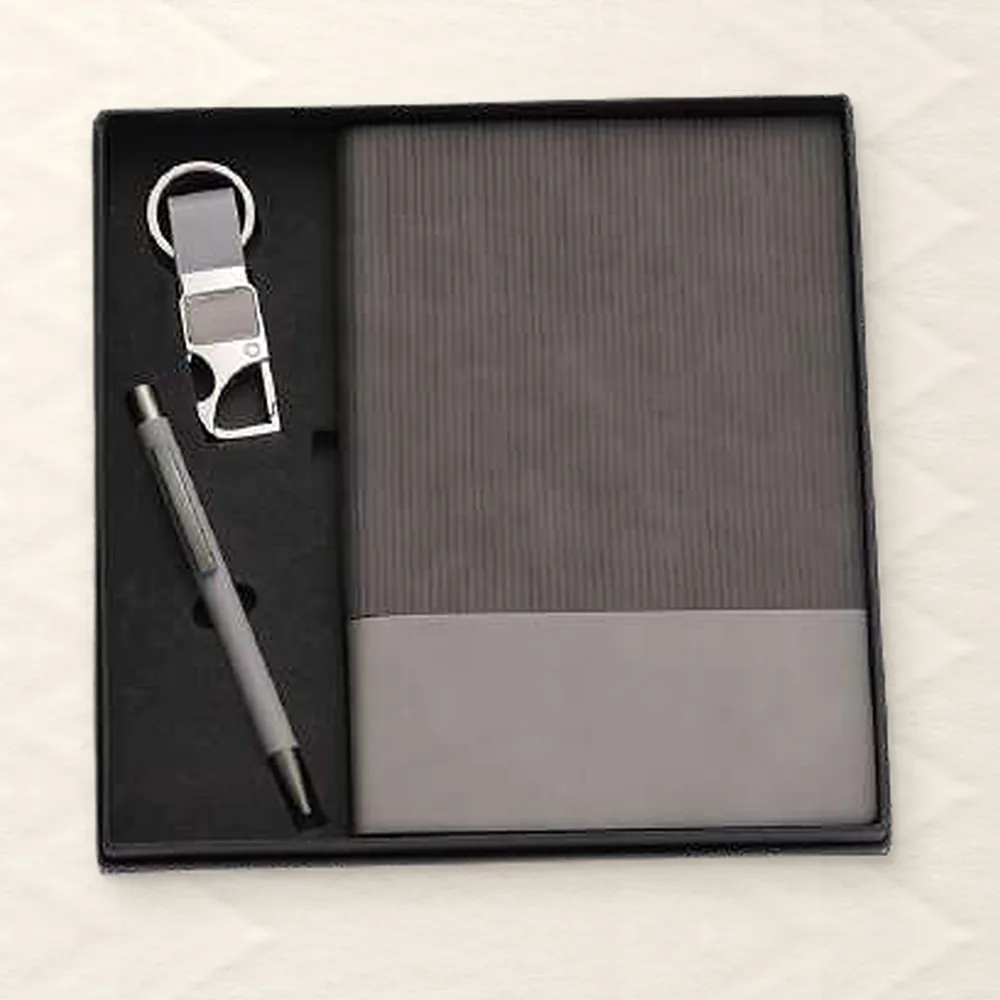 Corporate Gift Set — 3-piece, Grey (PIX-CS-3126)