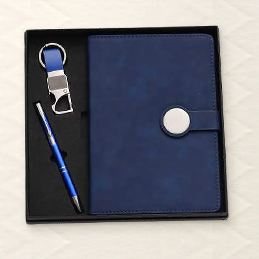 Corporate Gift Set — 3-piece, Blue (PIX-CS-3127)
