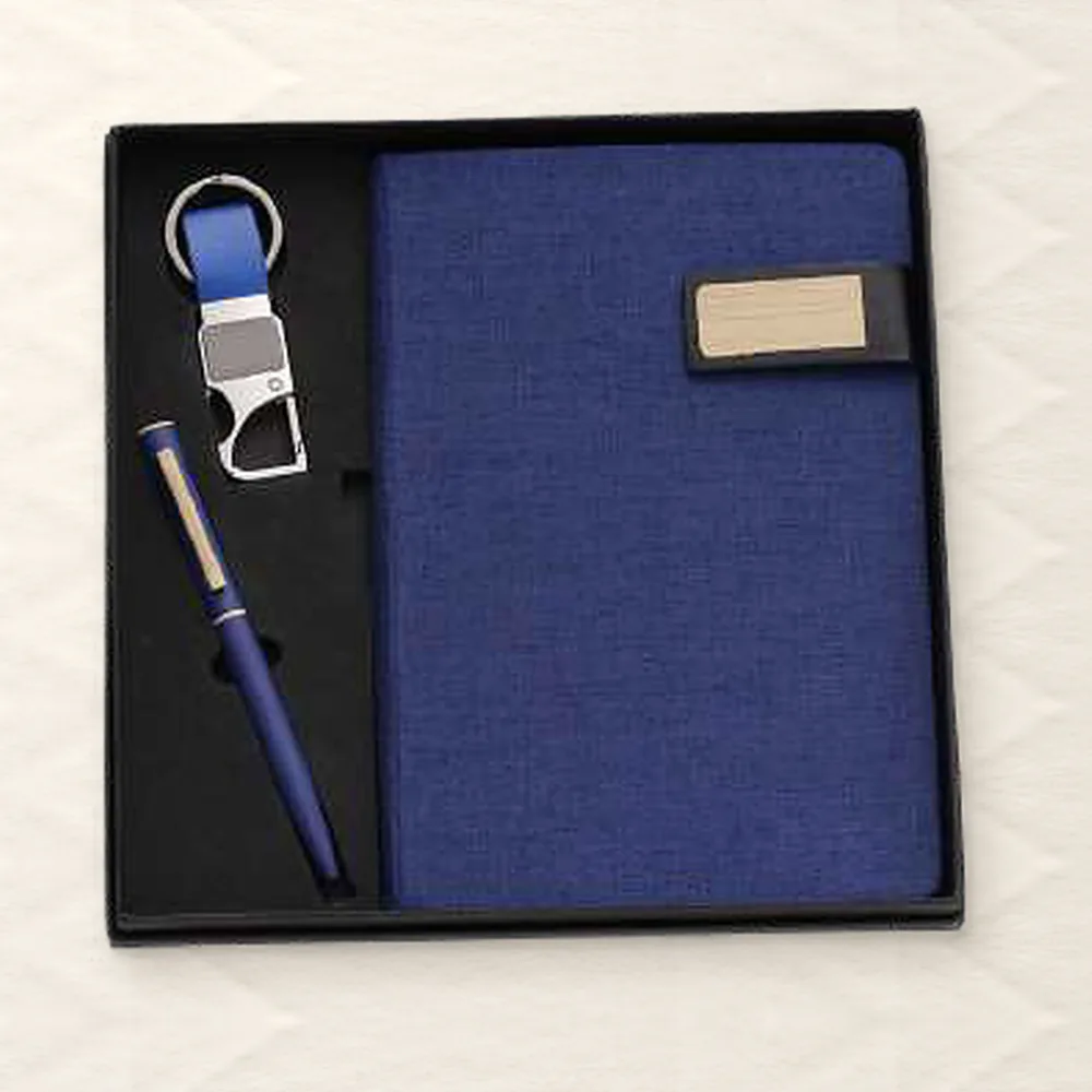 Corporate Gift Set — 3-piece, Blue (PIX-CS-3128)
