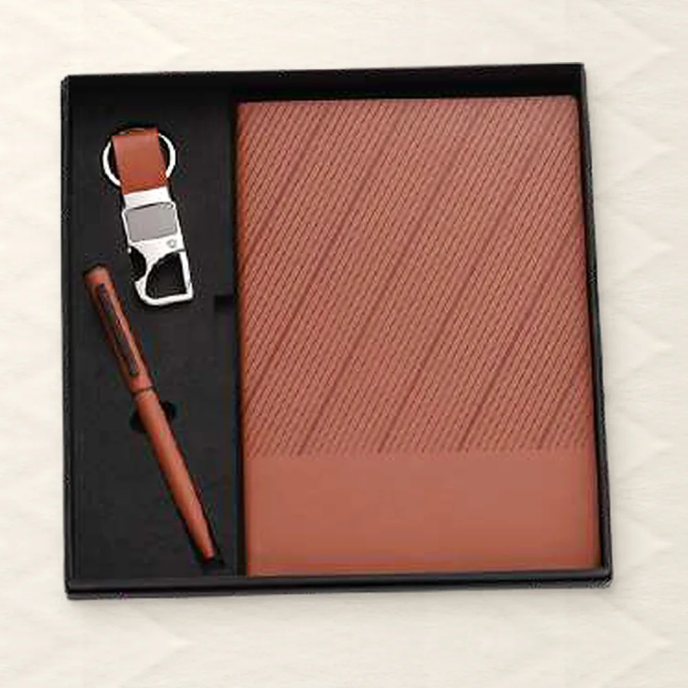 Corporate Gift Set — 3-piece, Tan (PIX-CS-3130)