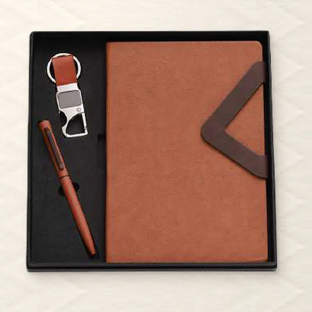 Corporate Gift Set — 3-piece, Tan (PIX-CS-3132)