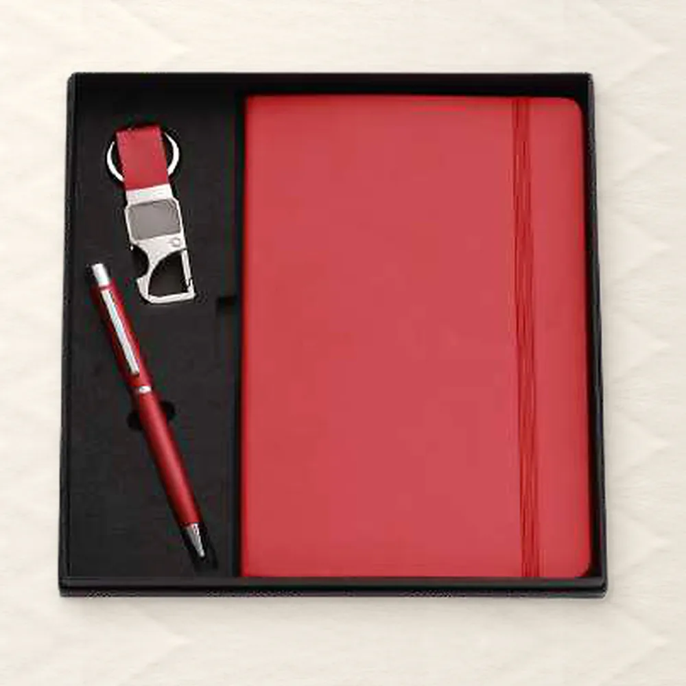 Corporate Gift Set — 3-piece, Red (PIX-CS-3134)