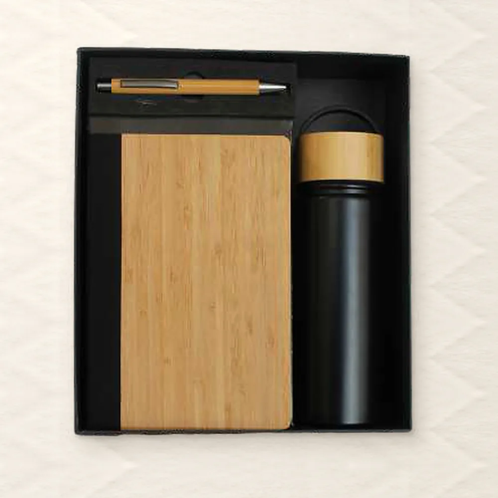 Corporate Gift Set — Value, Bamboo (PIX-CS-401)