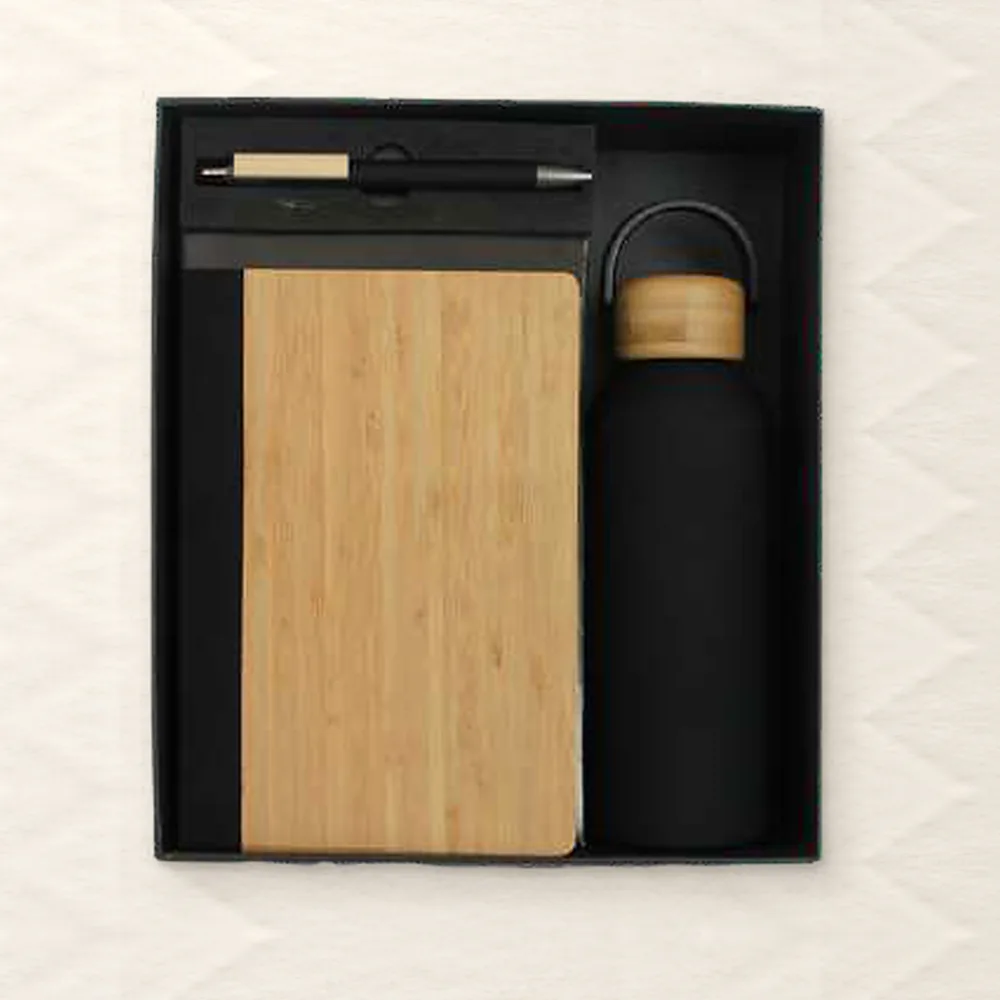 Corporate Gift Set — Value, Bamboo (PIX-CS-403)