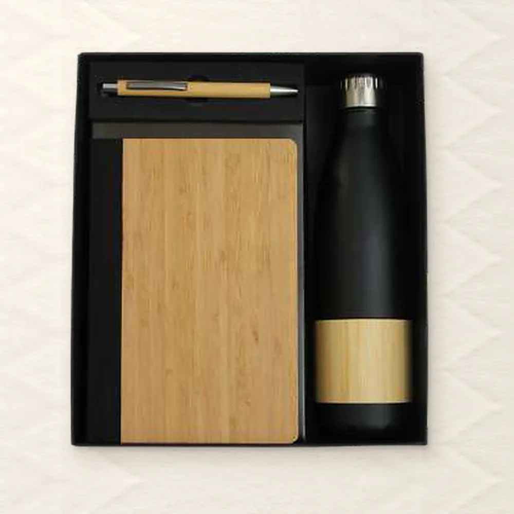 Corporate Gift Set — Value, Bamboo (PIX-CS-404)