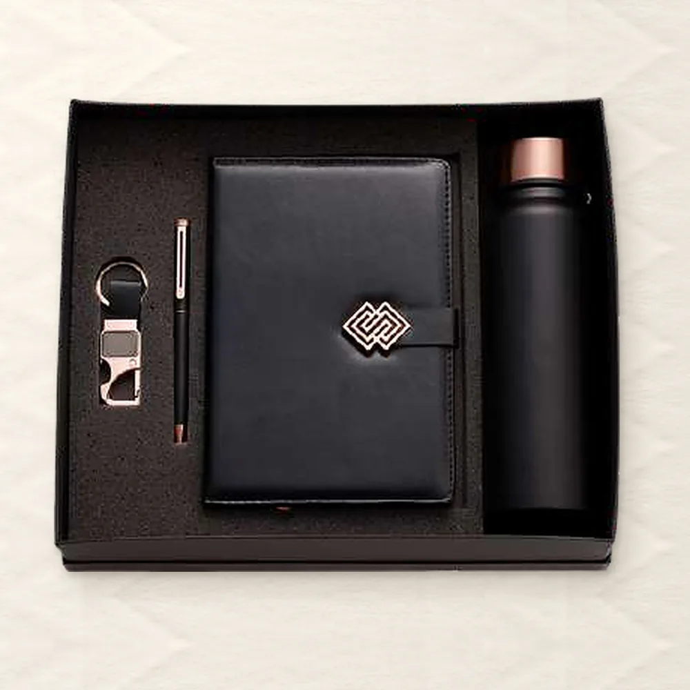 Corporate Gift Set — 4-piece Premium, Black Rose (PIX-CS-4225)