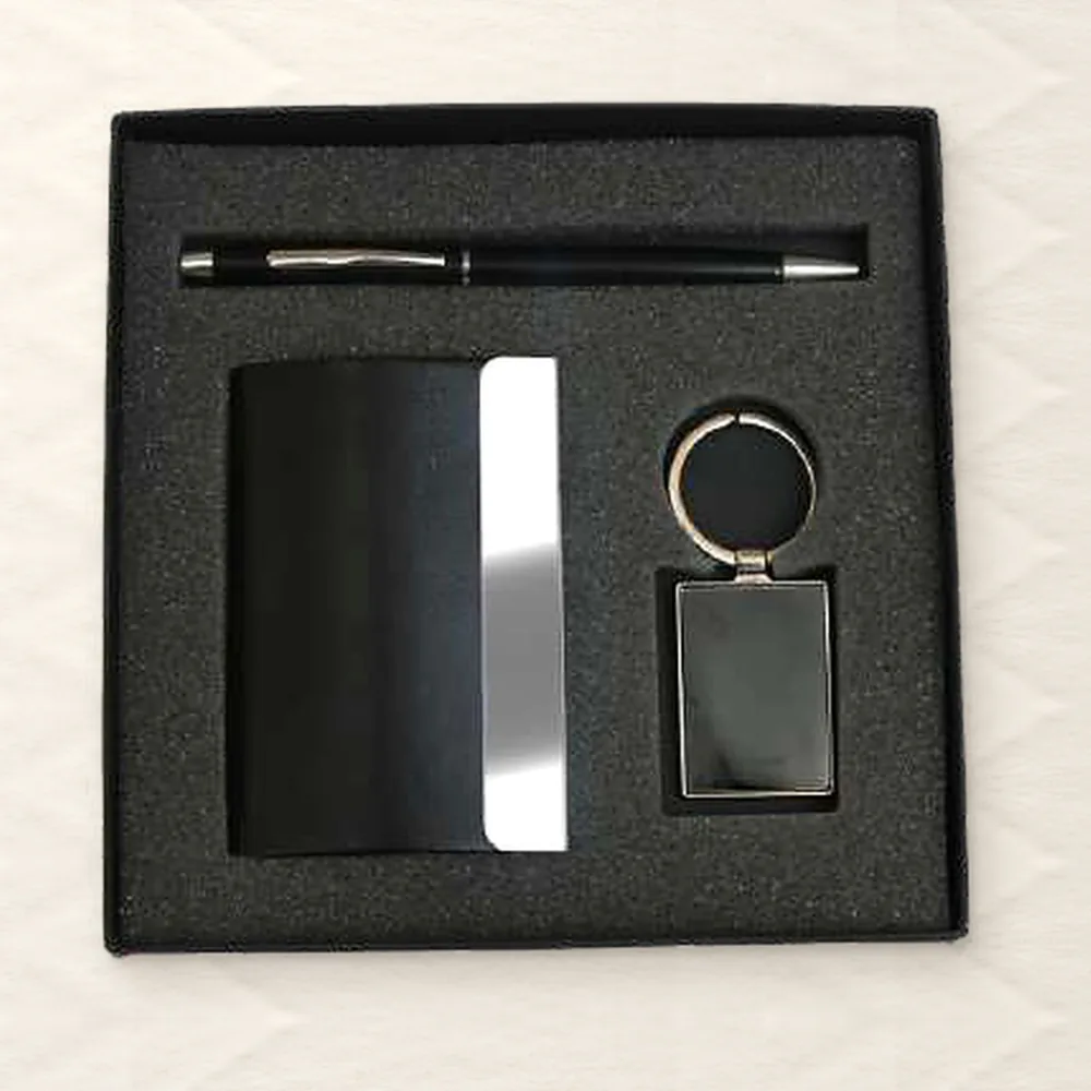 Corporate Gift Set — Value, Black (PIX-CS-456)