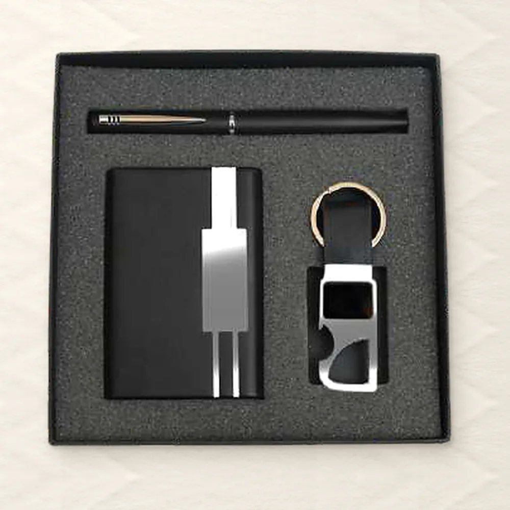 Corporate Gift Set — Value, Black (PIX-CS-462)