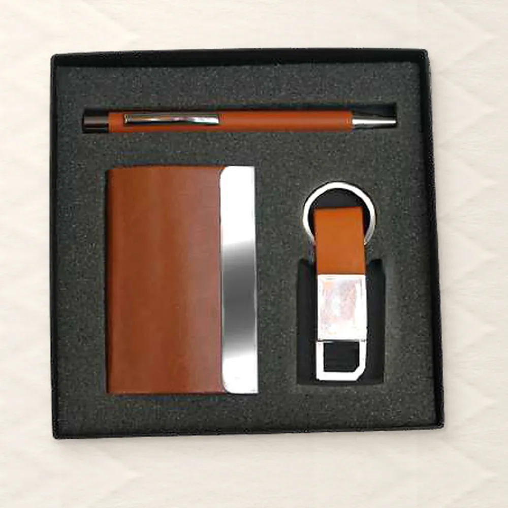 Corporate Gift Set — Value, Brown (PIX-CS-463)