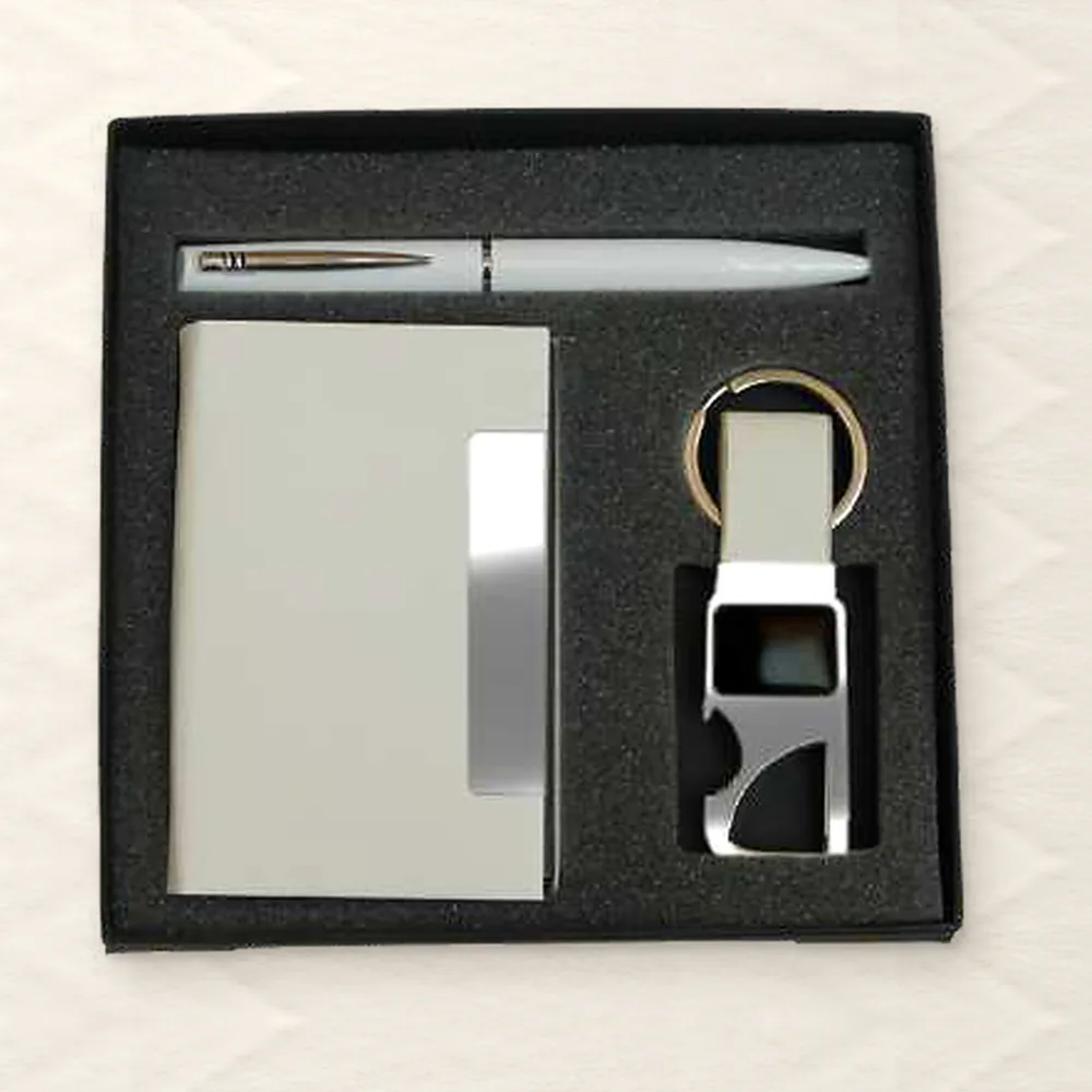 Corporate Gift Set — Value, White (PIX-CS-471)