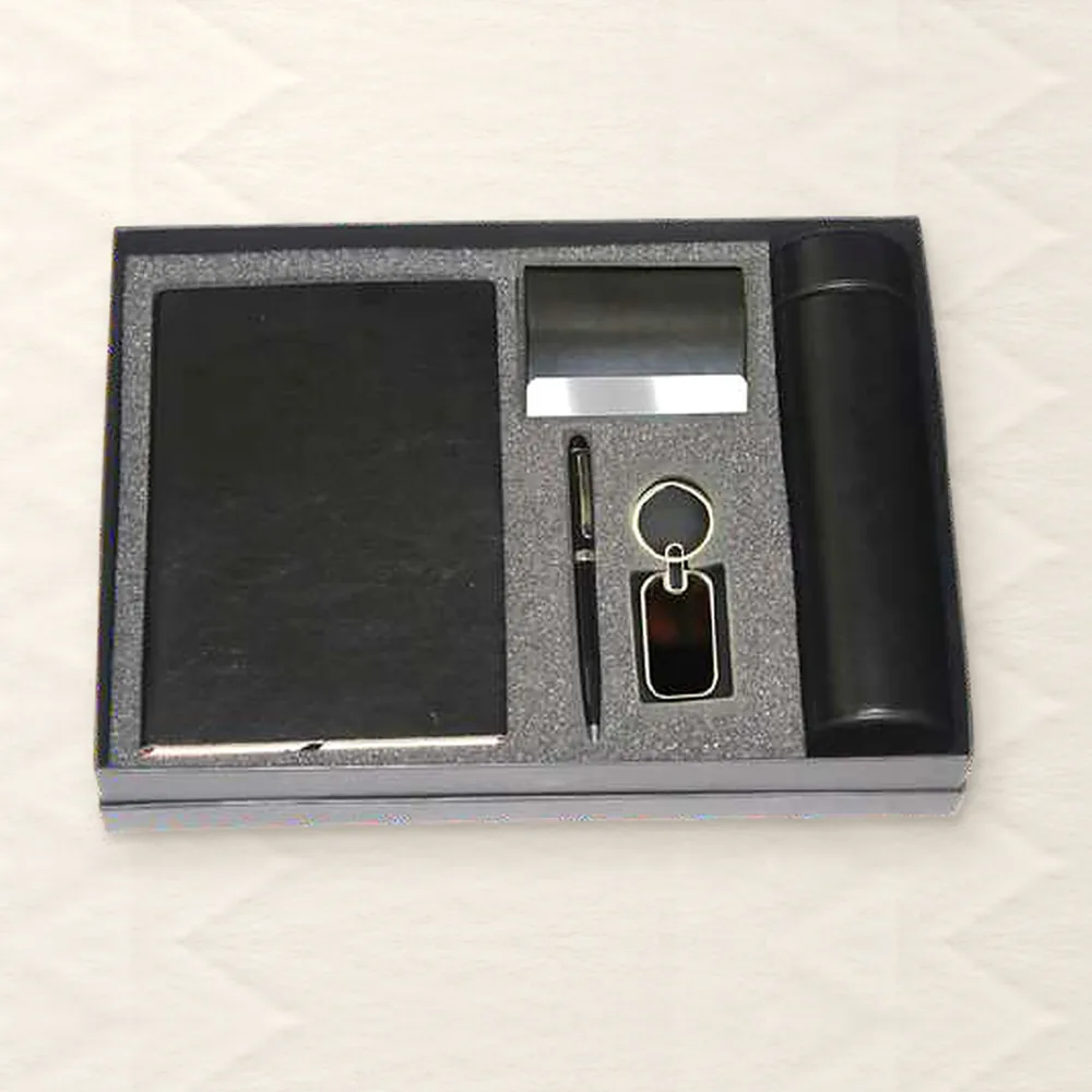 Corporate Gift Set — 5-piece, Black (PIX-CS-5101)