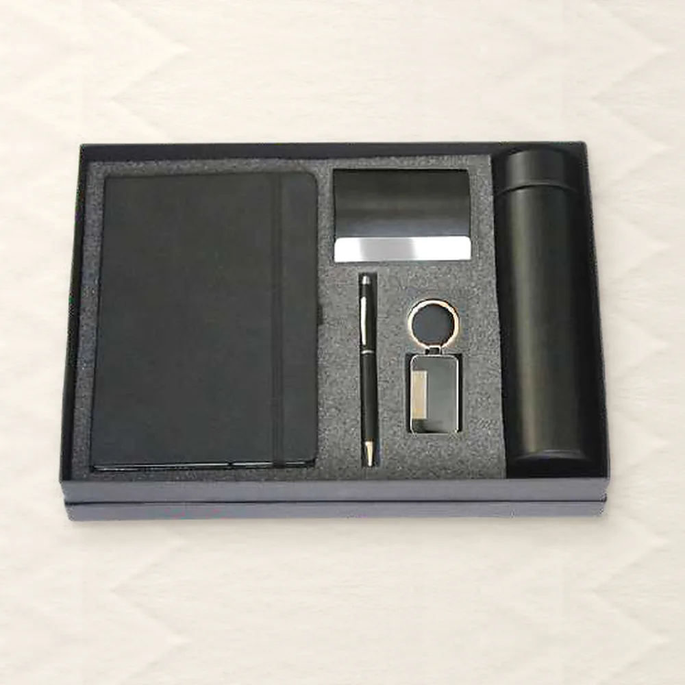 Corporate Gift Set — 5-piece, Black (PIX-CS-5103)