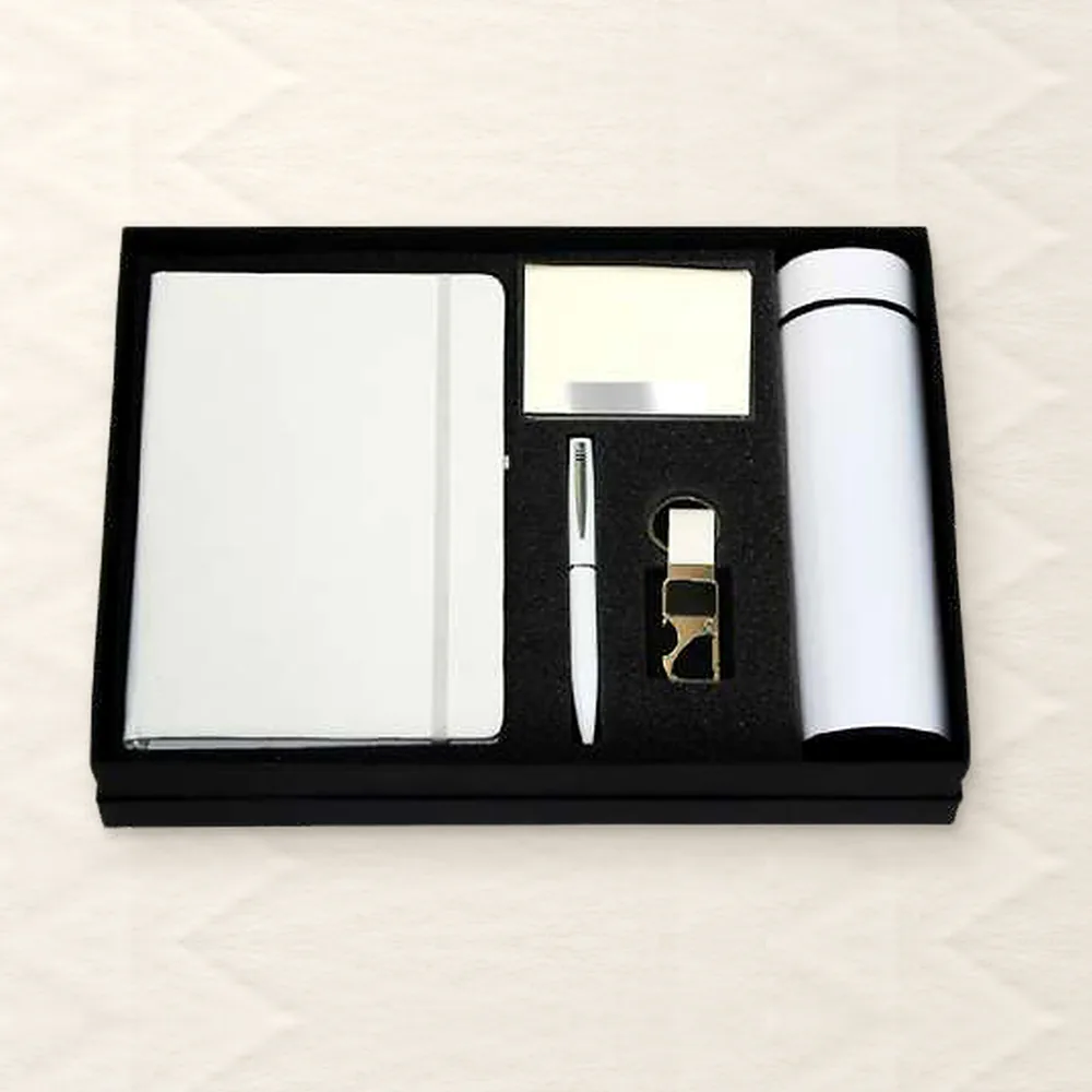 Corporate Gift Set — 5-piece, White (PIX-CS-5112)