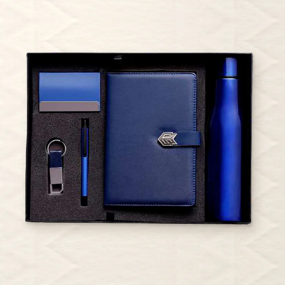 Corporate Gift Set — 5-piece, Blue (PIX-CS-5115)
