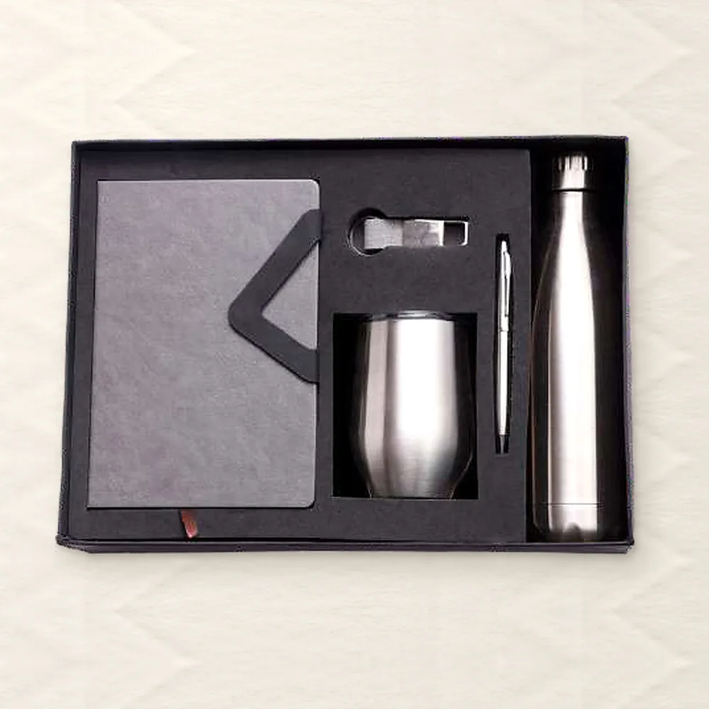Corporate Gift Set — 5-piece Premium, Grey (PIX-CS-5502)