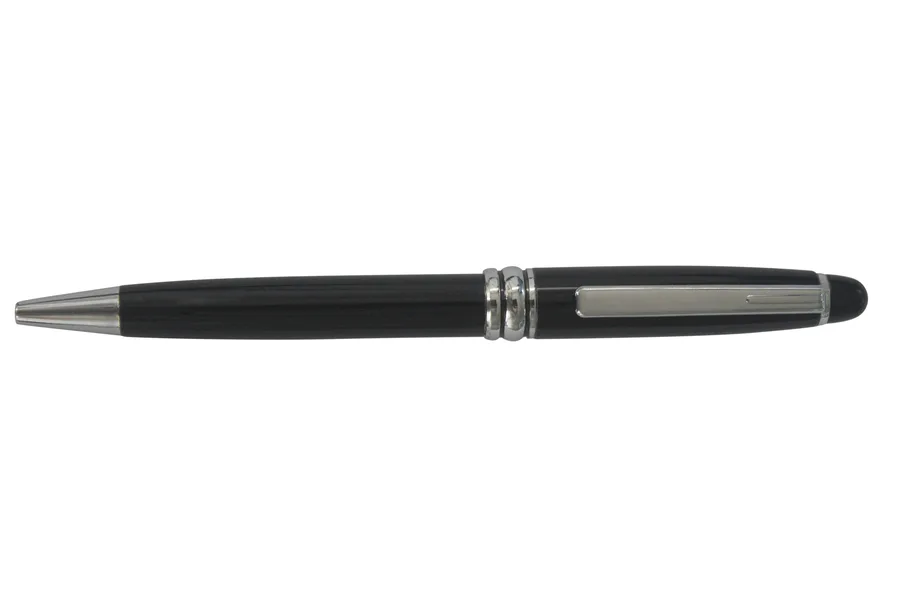 Metal Pen (PN-1011 BLACK SILVER)
