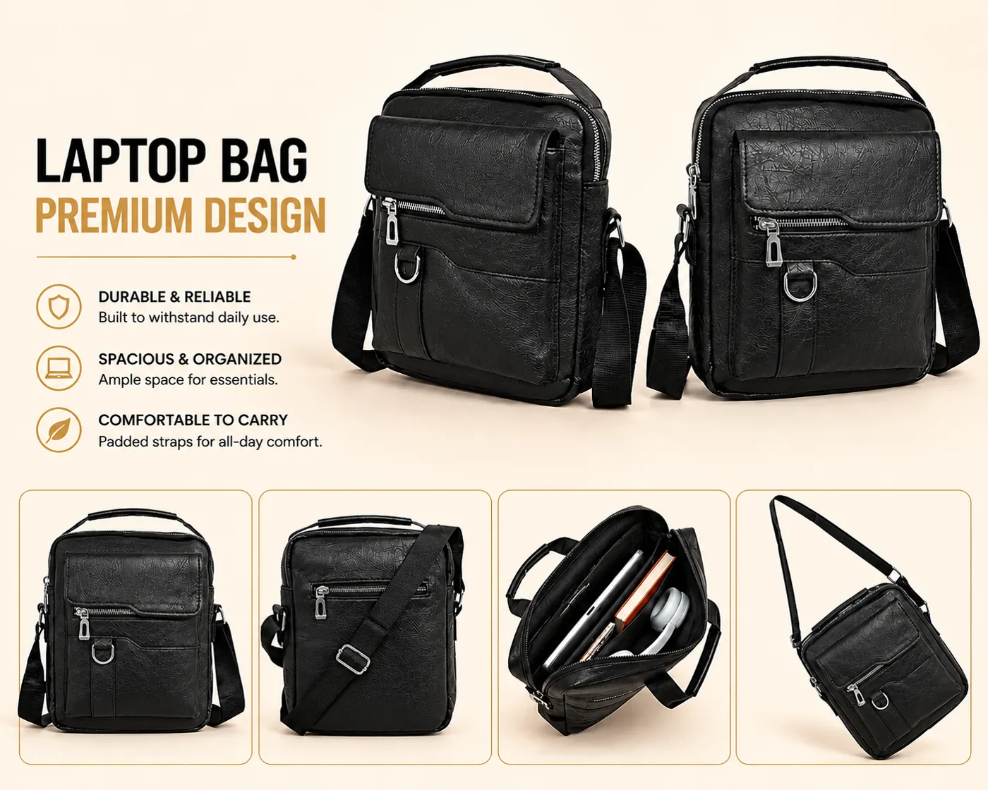 Laptop Bag — Cross-body