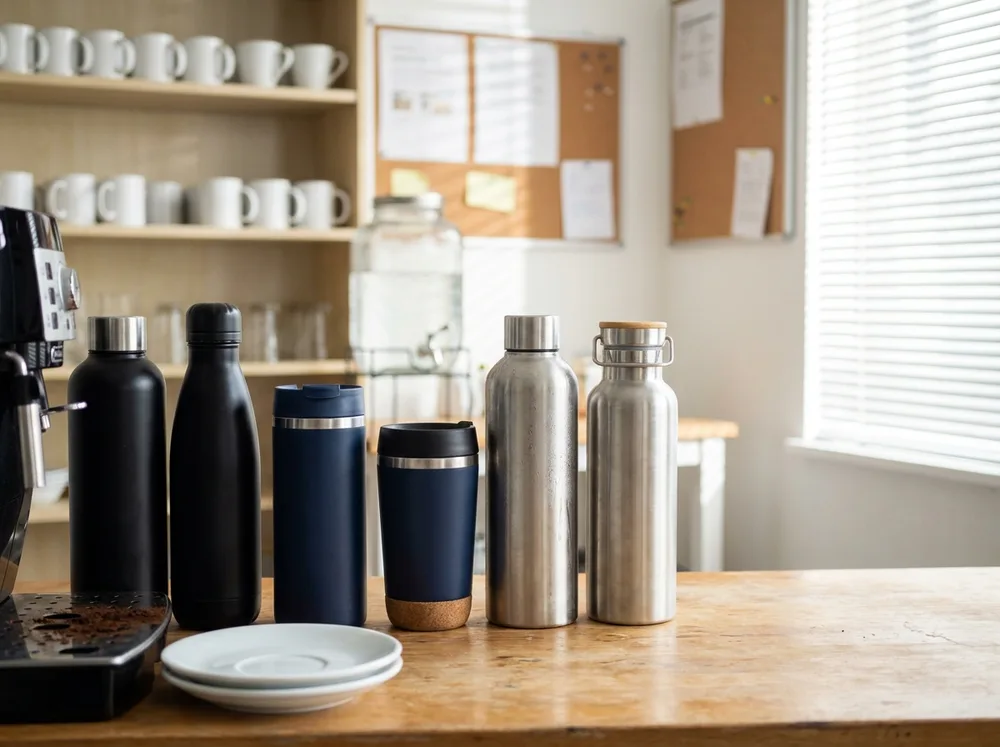 Drinkware — custom branded with your logo