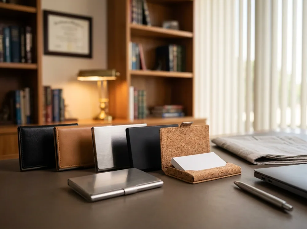 Card Holders — custom branded with your logo