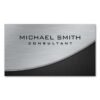 Silver Metallic Visiting Cards