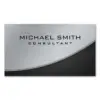 Silver Metallic Visiting Cards