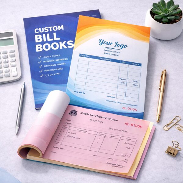 Custom Bill Books