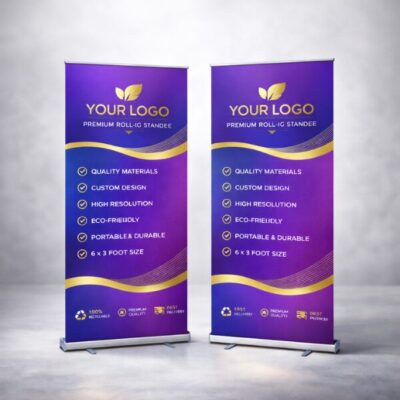 Custom Roll Up Standees (6X3)
