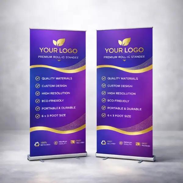 Custom Roll Up Standees (6X3)