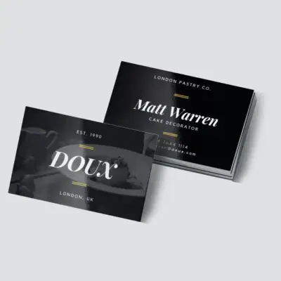 Glossy Laminated Visiting Cards