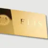 Gold Metallic Visiting Cards