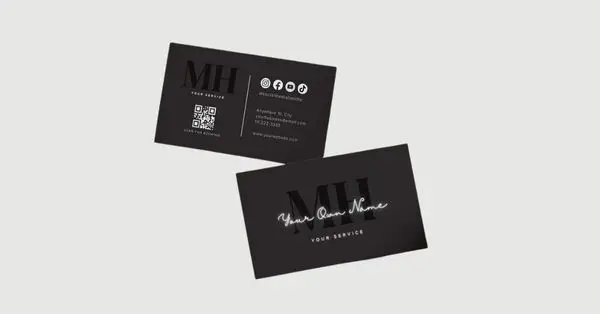 Matte Finish Visiting Cards