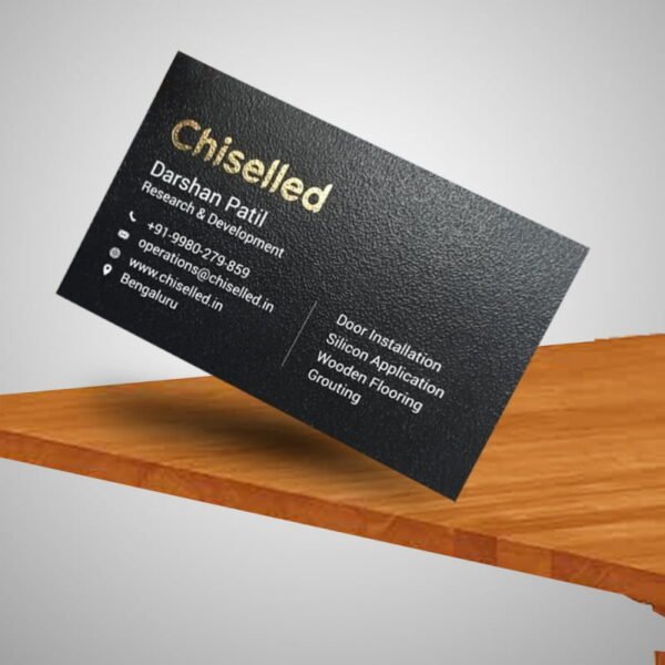 Needle Point Textured Business Cards