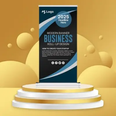 Custom Roll Up Standees (6X3)