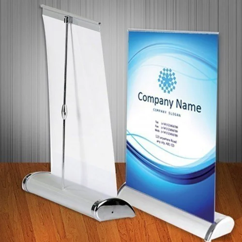Tabletop standee printing Bangalore for reception counters from Rs.750 — Printigly
